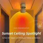 Foldable Sunset spotlight luxury Atmosphere light Led Down Lamp Bedroom