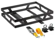 ARB BASE RACK DOUBLE JERRY CAN MOUNT 1780350 Horizontal, Powder-Coated Steel