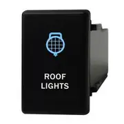 Hulk 4X4 Switch Push Button On/Off 12V Roof Lights to suit Isuzu D-Max, Mux, Bt-50 2020 On - HU1365BW-07