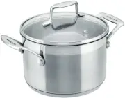 Scanpan Impact Dutch Oven, 18 Cm/2.5 Litre, Silver