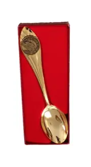 Collectors Spoon~A&D TOY TRAIN VILLAGE ~Middlebore, Mass ~W/Original Case