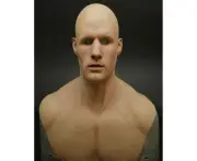 Latex Young Man Costume Mask