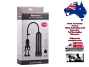 LuvPump 23cm Penis Pump With Free Glider & Penis Rings for Erectile Dysfunction