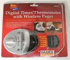 Redi Chek Remote Digital Meat Thermometer/Timer with Pager