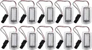 Pasotim 20X White Red Car Led Door Courtesy Light for Wish Prius Alphard Estima for Is250 Rx350