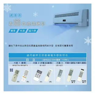 【聖岡科技Dr.AV】AI-2H北極熊(日立)液晶 冷氣遙控器 (日本IC 變頻/窗型/分離式 冷暖氣)