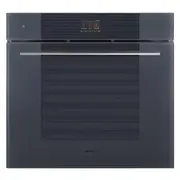 Smeg 76cm Linea Pyrolytic Oven - Neptune Grey