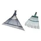 Garden Rake Head Replacement Steel Thatching Rake Leaf Rake Head for Garbage