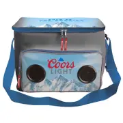 Coors Light Cooler Bag with Built in Bluetooth Speaker Grey