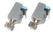 2 X Mini Pager / Cell Phone Vibrating Motor - 3 to 6 V DC - 13mm x 6mm - 1 Gram