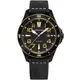 elegantsis 傑本尼氏 ELJT65-2G01LC JT65騎士系列機械腕錶/黑面 47.5mm