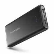 Power Bank Portable Charger 20000mAh RAVPower USB External Battery Pack