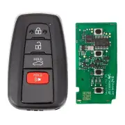 AUTEL IKEYTY8A4AL 315MHz/433MHz Smart Remote Key For Toyota 4 Buttons Universal
