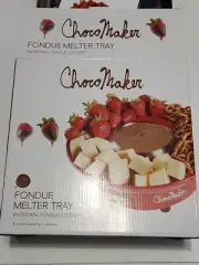 Choco Maker Chocolate Fondue Melter Tray New