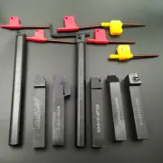 7PCS Set Of 16mm Lathe Turning Tool Holder Boring Bar CNC tools lathe cutting