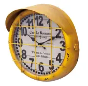 Antique clock submarine (yellow)