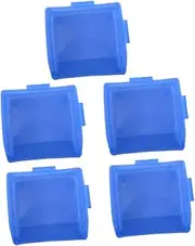 SOESFOUFU 5Pcs Stackable Organizer Bins for Tools and Parts Storage Storage Boxes for Shed Organization Craft Supplies Beads and Office Accessories