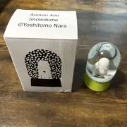 Yoshitomo Nara Aomori Dog Snow Globe Aomori Museum of Art Japan w/box NEW