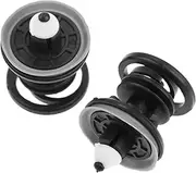 HDVCRNBAVW 20Pcs Car Door Card Trim Panel Fastener Clips Auto Fender Bumper Retainers Black Plastic Rivets Compatible with VW Volkswagen T5 Transporter Fasteners and Clips