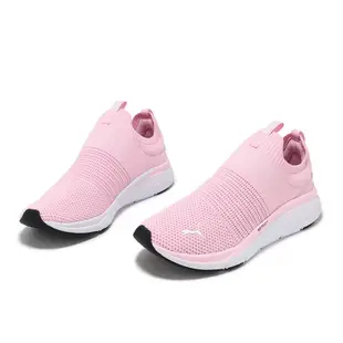 Puma 慢跑鞋 Softride Pro Echo Slip-On 粉紅 針織襪套 女鞋 【ACS】 37869109