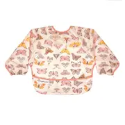 Tiny Twinkle - Mess-Proof Long Sleeve Bib - Flutter