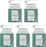 25 Schmetz Microtex Sharp Sewing Machine Needles 130/705 H-M Size 80/12