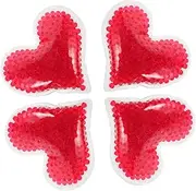 First Aid 4pcs Packs Reusable Soft Heart Shape for Sports Injuries Dancers