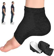 [ONGODIE] Rizzsoles Height Max Socks,Rizzsoles Height Max Insoles, Gel Heel Cushion Inserts,Height Increasing Socks Men, Invisible Shoe Lift Heel Pads, Height Increase Socks for Women Men (2.5CM,2 Pair)