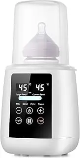 ZONEY Smart Baby Bottle Warmer, 200W Fast Baby Milk Warmer with Accurate Temperature Control for Breastmilk or Formula, 48H Thermostat, with Defrost, Night Light, Heat Baby Food Jars Function