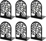 Umikk Book Ends, Bookends for Shelves, Tree Book End to Hold Books, Metal Book