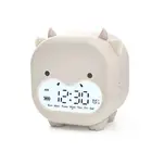 Night Light Clock Intelligent Sensitive Intelligent Digital Alarm Clock Portable