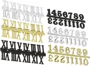 [TINEASUR] Clock Wall Numbers for Diy Wall Clocks 6pcs and Roman Number Kit Replacement Parts for Clock Face and Easy to Use