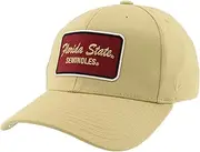 Zephyr ZHATS Men's Standard NCAA Officially Licensed Fitted Hat ZH Patch Brick Secondary Color