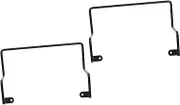 2pcs Mattress Anti-Slip Baffle Topper Anti-Slip Mattress Gripper Bar Mattress Anti-Slips Baffle Mattress Stop Mattress Retainer Bracket Bed Slide Mattress Pad Mattress Holder Iron