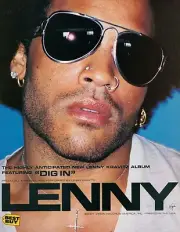 Lenny KRAVITZ Music Promo Trade AD POSTER 8.5" x 11" w372