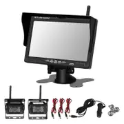 Manan Wireless 7-inch Monitor 2xCCD Reversing Camera 12-24V