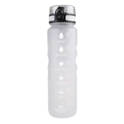 Oasis Tritan Motivational Sports Bottle 1L - White