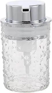 CALLARON Clear Foaming Hand Soap Dispenser Refillable Pump Bottle for Bathroom Kitchen Ergonomic Design for Easy Use Versatile for Facial Cleansers and Hand Soaps Deep Cleansing Action