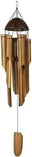 2023 Bamboo Wind Chimes Big Bell Tube Coconut Wood Handmade Indoor and Outdoor Wall Hanging Wind Chime Decorations Gift