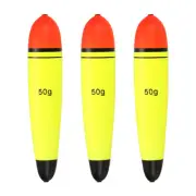 1.8oz Fishing Slip Bobbers, 3 Pack EVA Fishing Float, Yellow