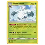 美版英文 POKEMON TCG 神奇寶貝 SM6 遊戲卡 普卡 ABOMASNOW 暴雪王 4/131