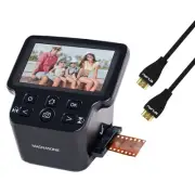 Magnasonic 24MP 5'' Display Film Scanner Film & Slides into JPEGS w/ HDMI Cable