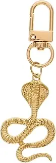 [Healeved] Snake Keychain Pendant Bold Animal Charm for Bags Keys Unique Design Fashion Accessory for Motorcycle Key Tags and Keychain Accessories