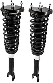 JILORTH 1Pair Front Shock Absorbers with Electronic Compatible for Jaguar XJR575 X351 2018-2019, Front Struts, OEM: C2D11675