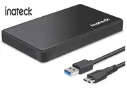 2.5 Hard Drive Enclosure USB 3.0 External SATA HDD SDD Case UASP 10TB Up FE2004