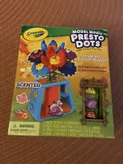 NEW Crayola Model Magic Presto Dots Fragrant Garden Playset 100% Complete