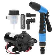24V Washdown Pump Kit 5.0GPM 70PSI 137.8ft Head Deck Wash Pump for RV Marine Boat Yacht