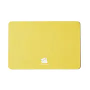 Purroom 45cm Dinning Mat Dog/Cat Feeding Training Pad Pet Placemat Chick Yellow