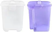 Clean Water Tanks, Side Brush Accessories Compatible for Narwal Freo X Ultra/Freo Z Ultra / J4 / J3 Robot Vacuum Cleaners Replacements(A Set of Water Tank)
