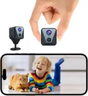 Hidden Camera | Spy Camera, Improved 2K Wifi Mini Camera, Real-Time View,100
